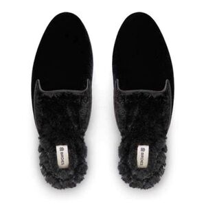 Birdies - The Phoebe Black Faux Fur